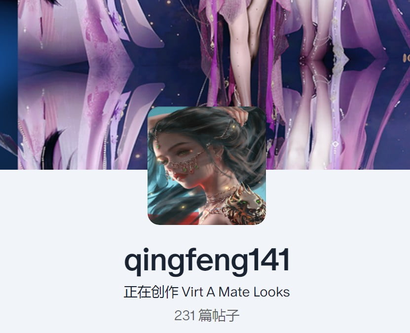 Qing作者衣服合集25g